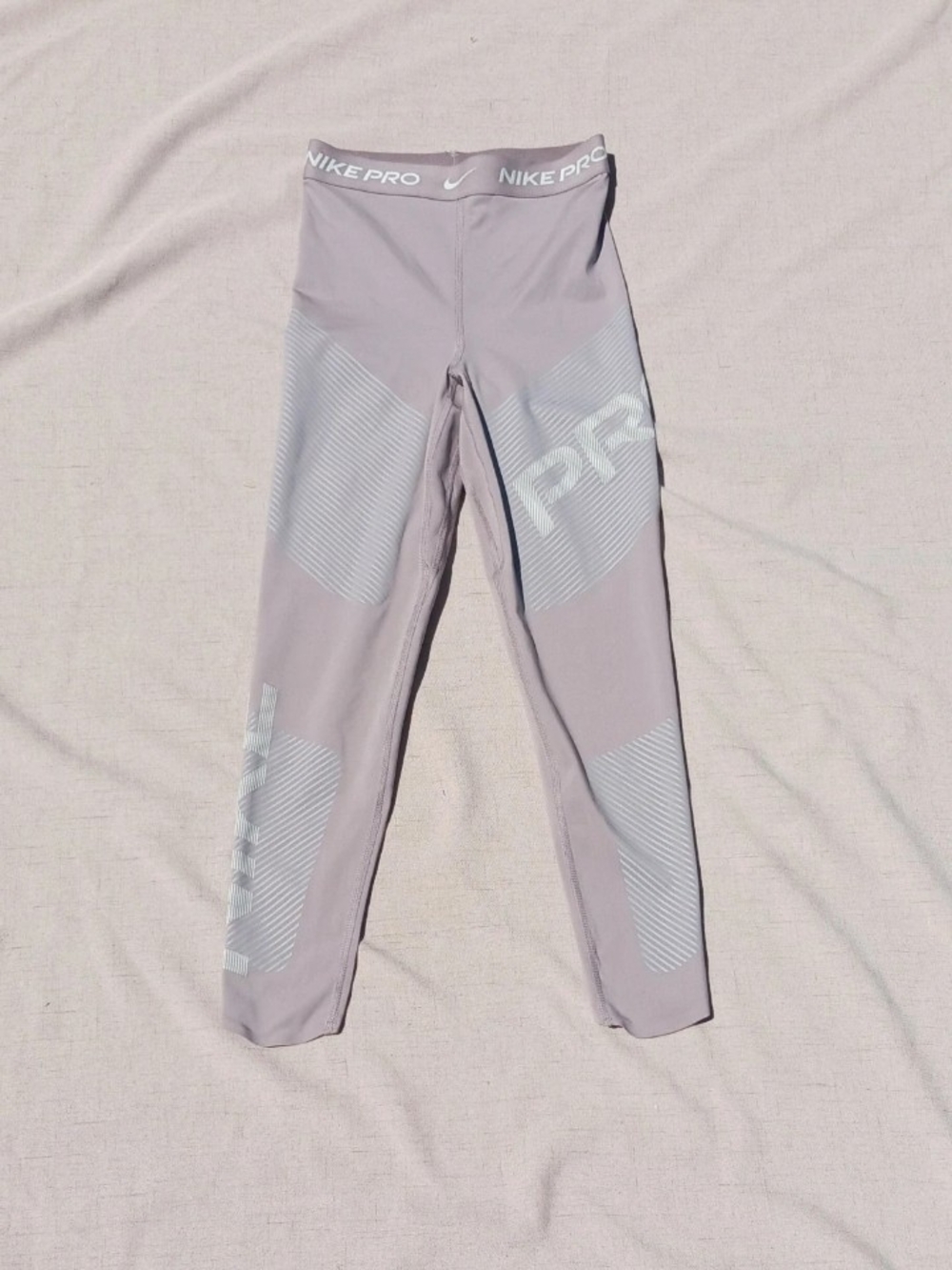 Nike Womens Performance Leggings with Graphic Panels